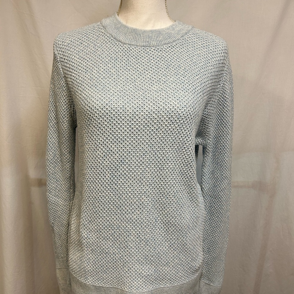 Ann Taylor Loft Baby Blue Sweater. Size Large.